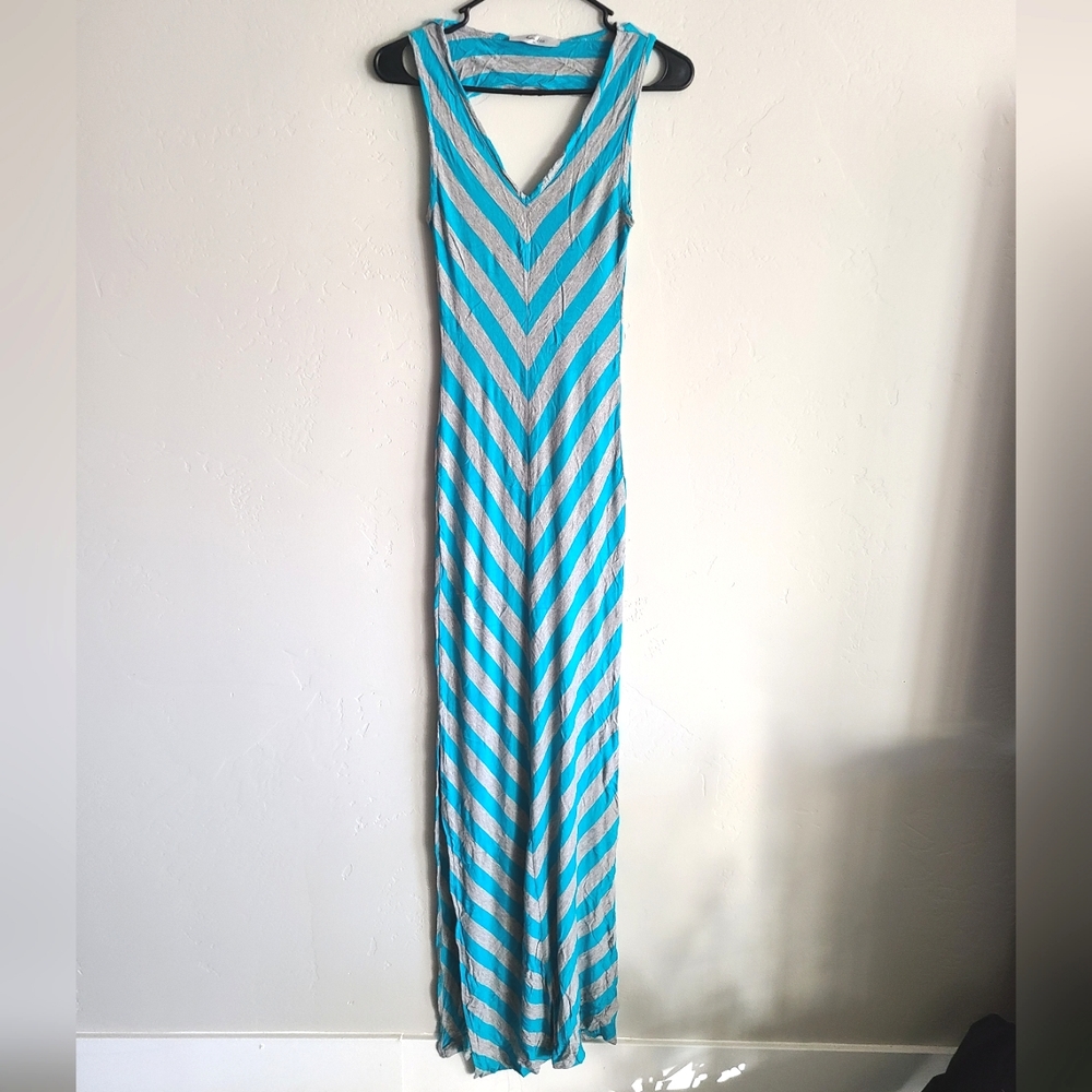 Ludia chevron dress, sun dress, summer dress, keyhole dress, maxi Chevron dress